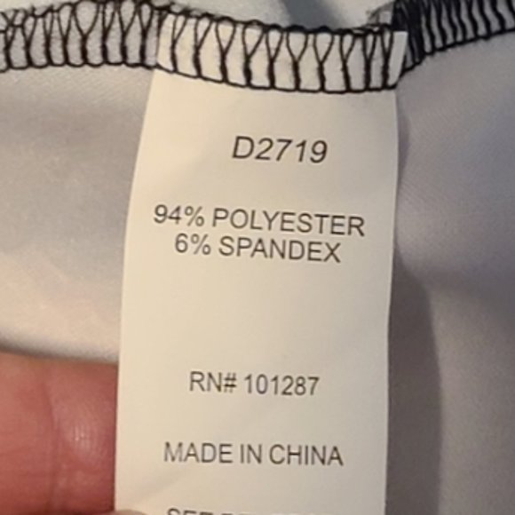 Alexia Admor Dress Ruffle Asymmetrical Floral Stretch Scuba Sleeveless SZ 14 - Picture 12 of 13